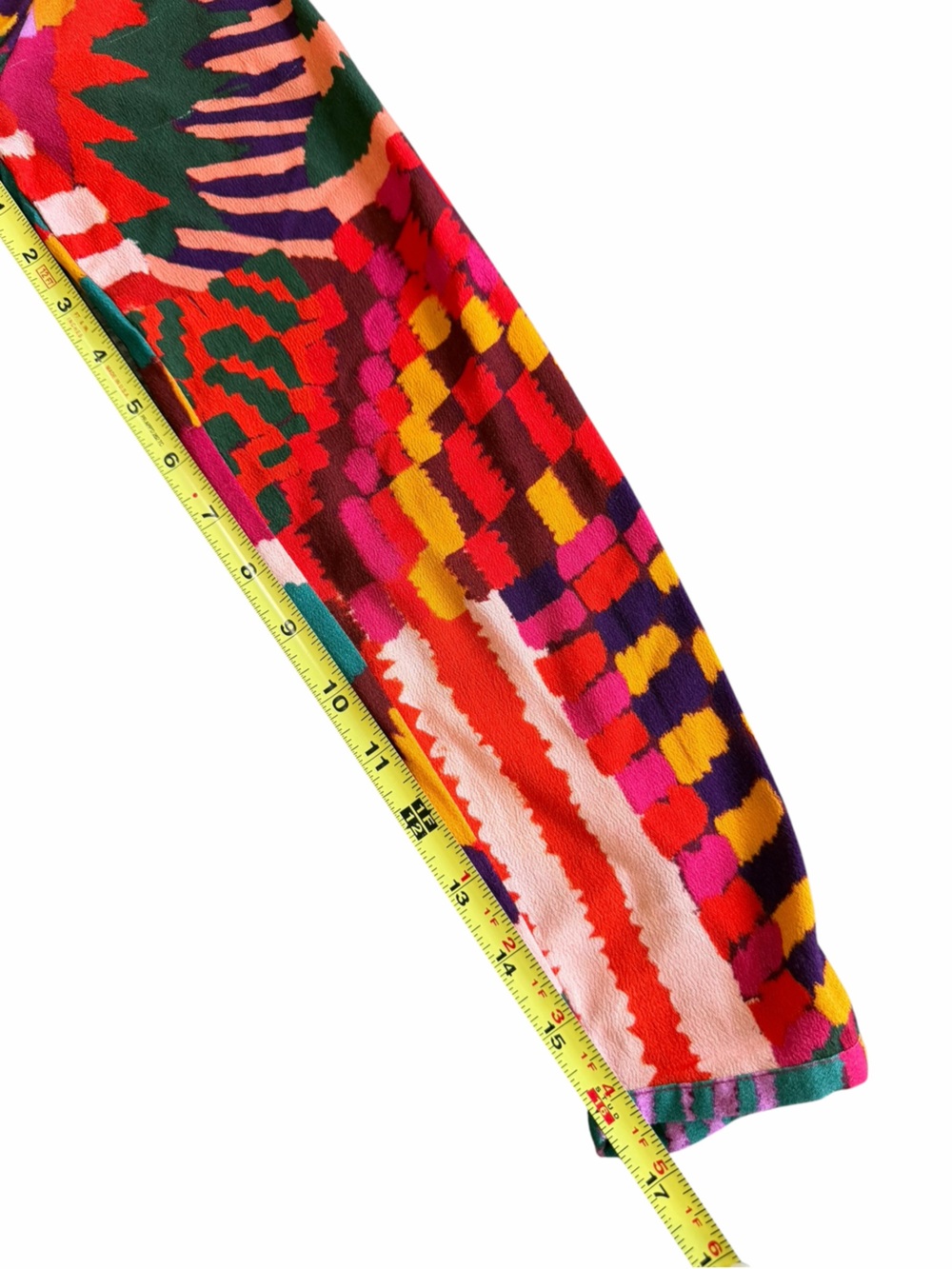 FARM Rio XS Multicolor Abstract Geometric Maxi Dress - Picture 8 of 14